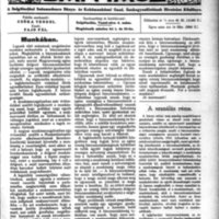 A bányász 1. évfolyam 2. szám (1926. november 14.)