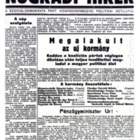 Nógrádi Hírek 1. évfolyam 9. szám (1947. szeptember 26.)