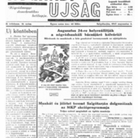 Nógrádi Ujság 2. évfolyam 31. szám (1947. augusztus 3.)