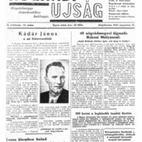 Nógrádi Ujság 2. évfolyam 33. szám (1947. augusztus 17.)